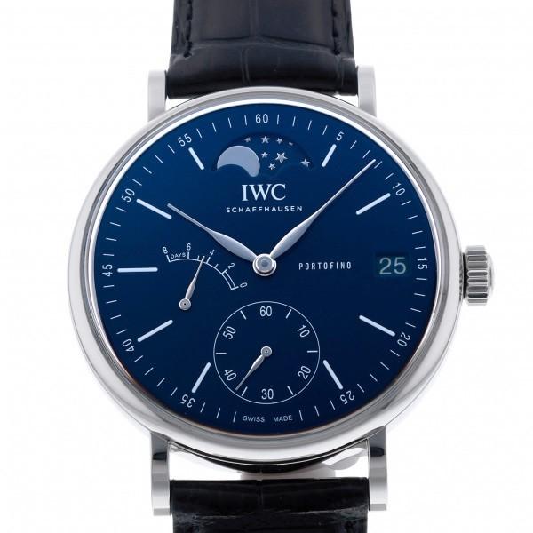 IWC ポートフィノ ハンドワインド・ムーンフェイズ 150 イヤーズ IW516405 ブルー文字...
