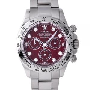 ロレックス ROLEX コスモグラフ デイトナ 116509G レッド/8PD文字盤 中古 腕時計 メンズ