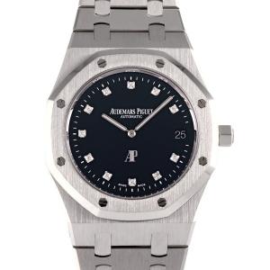 オーデマ・ピゲ AUDEMARS PIGUET ロイヤルオーク ジャンボ エクストラ シン 限定70本 15206PT.OO.1240PT.01 ブラック文字盤 中古 腕時計 メンズ