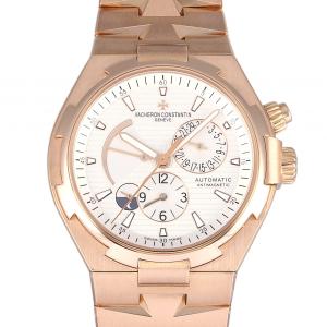 ヴァシュロン・コンスタンタン VACHERON CONSTANTIN オーヴァーシーズ デュアルタイム 47450/B01R-9404 シルバー文字盤 中古 腕時計 メンズ｜gc-yukizaki