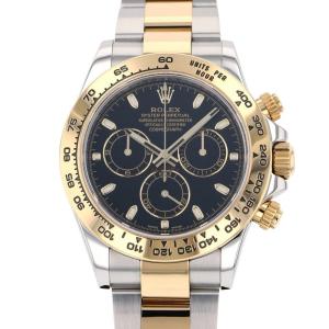 ロレックス ROLEX デイトナ 116503 ブラック文字盤 新品 腕時計 メンズ