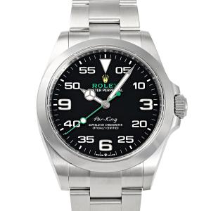 ロレックス ROLEX エアキング 126900 ブラック文字盤 新品 腕時計 メンズ｜gc-yukizaki