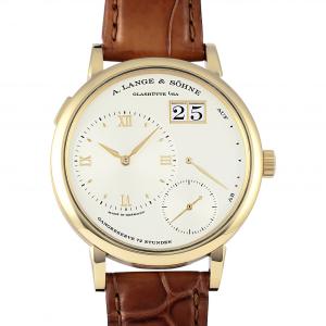 ランゲ&ゾーネ A.LANGE & SOHNE グランドランゲ1 117.021 ゴールド文字盤 中古 腕時計 メンズ｜gc-yukizaki