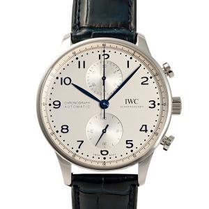 IWC ポルトギーゼ クロノグラフ IW371605 シルバー文字盤 新品 腕時計 メンズ｜gc-yukizaki