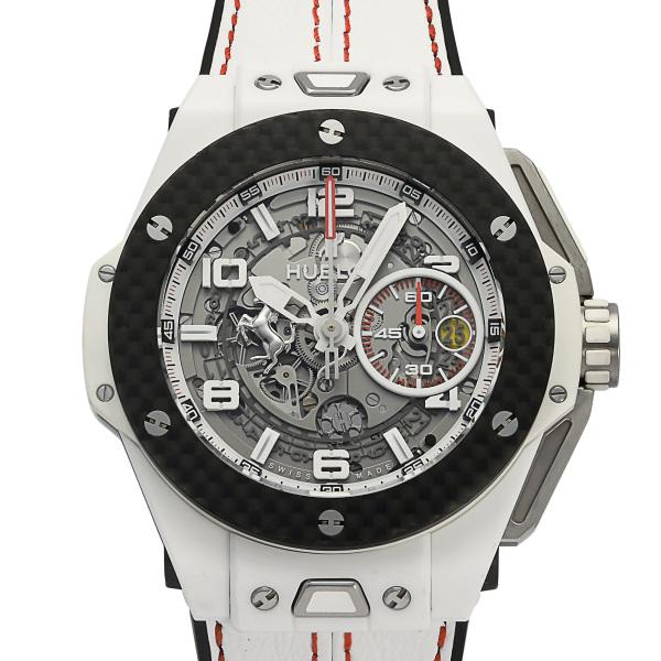 ウブロ HUBLOT ビッグバン フェラーリ カーボン ホワイトセラミック 世界500本限定 401...