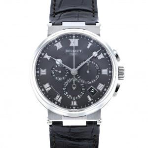 ブレゲ（BREGUET） 純正 替え ラバーベルト ブラック ラバー マリーン