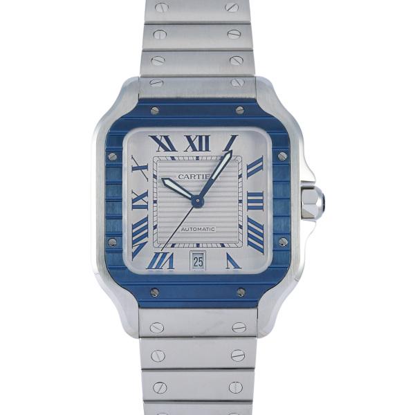 カルティエ Cartier サントス ドゥ ウォッチ WSSA0047 グレー文字盤 中古 腕時計 ...