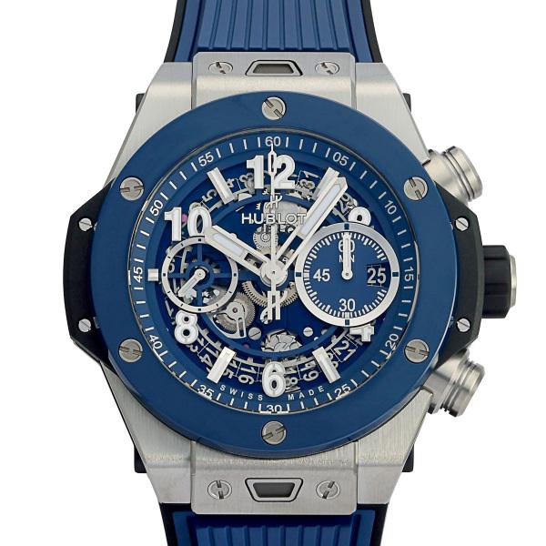 ウブロ HUBLOT ビッグバン ウニコ チタニウム ブルーセラミック 421.NL.5170.RX...