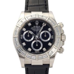 ロレックス ROLEX コスモグラフ デイトナ 116589BR ブラック/8PD文字盤 中古 腕時計 メンズ