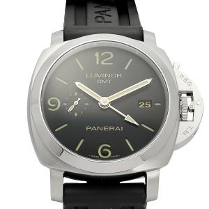 パネライ PANERAI ルミノール1950 3デイズ GMT オートマティック PAM00320 ブラック文字盤 中古 腕時計 メンズ｜gc-yukizaki