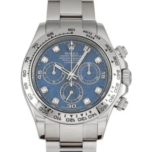 ロレックス ROLEX コスモグラフ デイトナ 116509G ブルー/8PD文字盤 中古 腕時計 メンズ
