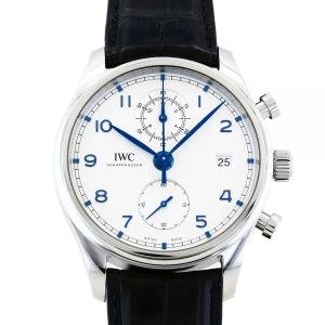 IWC ポルトギーゼ クロノグラフ クラシック IW390302 シルバー文字盤 新品 腕時計 メン...