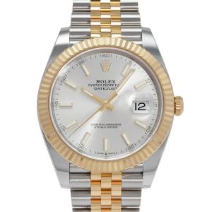 ロレックス ROLEX デイトジャスト 41 126333 シルバー文字盤 新品 腕時計 メンズ｜gc-yukizaki