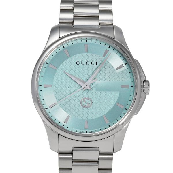 グッチ GUCCI Gタイムレス YA126372 ターコイズブルー文字盤 新品 腕時計 メンズ