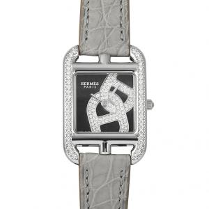 エルメス ケリーウォッチ KE4.130 ホワイト レディース 腕時計 クォーツ 銀蔵 HERMES - エルメス ケリーウォッチ KE4.130 ホワイト レディース