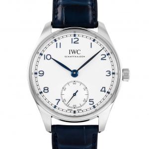 IWC ポルトギーゼ オートマティック40 IW358304 シルバー文字盤 新品 腕時計 メンズ