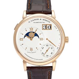 ランゲゾーネ A.LANGE SOHNE グランドランゲ1 ムーンフェイズ LSLS1394AA 139.032 シルバー文字盤 中古 腕時計 メンズ｜gc-yukizaki