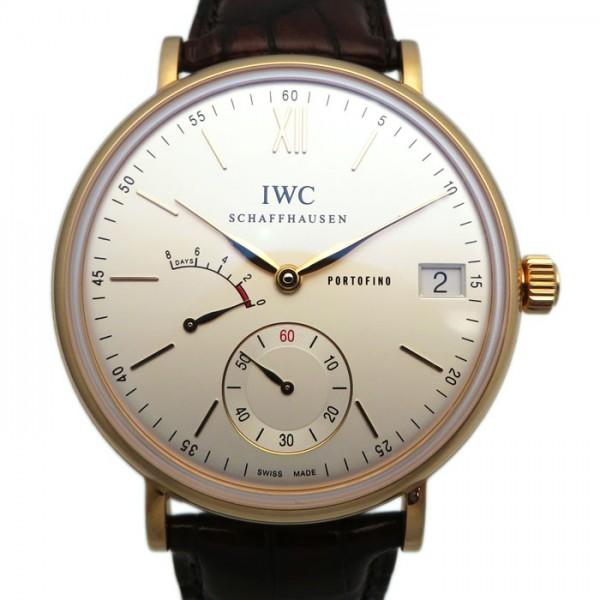 IWC ポートフィノ ハンドワインド エイトデイズ IW510107 シルバー文字盤 未使用 腕時計...