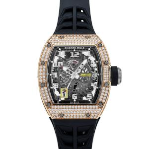 リシャール・ミル RICHARD MILLE オートマチック デクラッチャブルローター RM030RG シルバー文字盤 中古 腕時計 メンズ