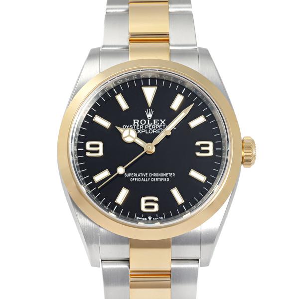 ロレックス ROLEX エクスプローラー 36 124273 ブラック文字盤 新品 腕時計 メンズ