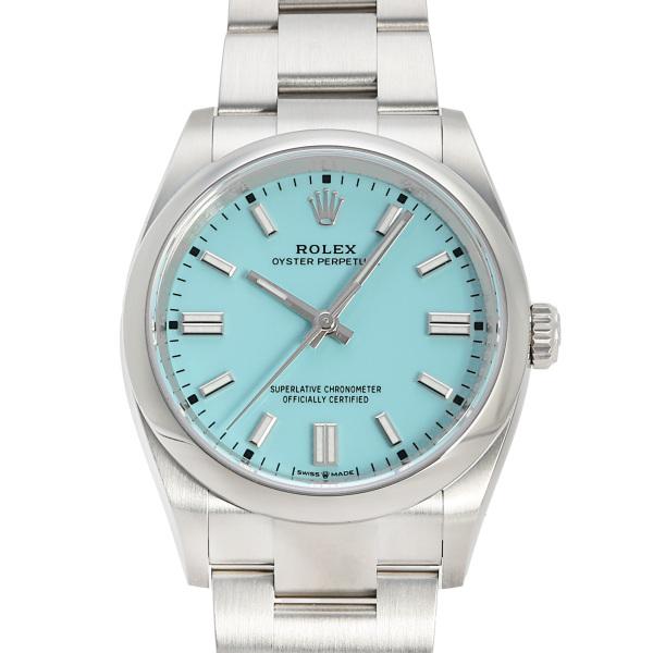 ロレックス ROLEX オイスターパーペチュアル 36 126000 ターコイズブルー文字盤 新品 ...