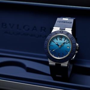 BVLGARI ブルガリ アルミニウム GMT 103554 中古 メンズ 腕時計  
