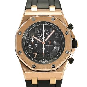 オーデマ・ピゲ AUDEMARS PIGUET ロイヤルオーク オフショア クロノグラフ 銀座ブティック限定100本 26180OR.OO.D101CR.01 ブラック文字盤 中古 腕時計 メンズ