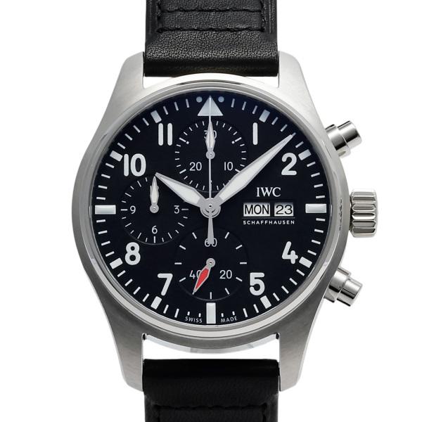 IWC パイロットウォッチ クロノグラフ 41 IW388111 ブラック文字盤 新品 腕時計 メン...