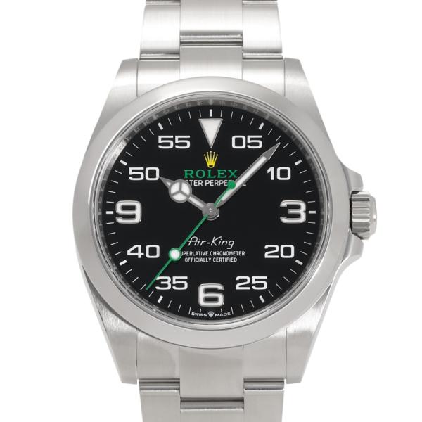 ロレックス ROLEX エアキング 126900 ブラック文字盤 中古 腕時計 メンズ