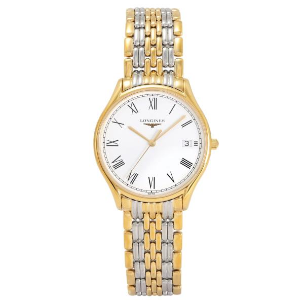 ロンジン LONGINES リール L4.759.2.11.7 ホワイト文字盤 新品 腕時計 メンズ