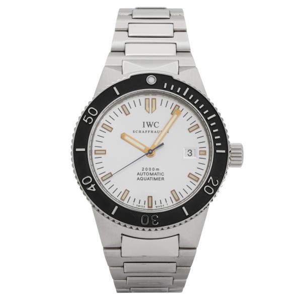 IWC アクアタイマー GST IW353602 ブラック文字盤 中古 腕時計 メンズ