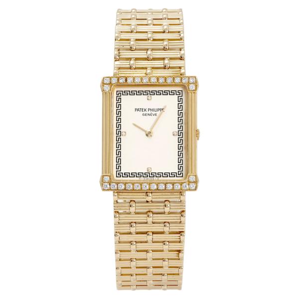 パテック・フィリップ PATEK PHILIPPE 3976/001 シルバー文字盤 中古 腕時計 ...