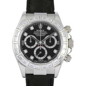 ロレックス ROLEX コスモグラフ デイトナ 8PD バケットダイヤ 116589BR ブラック/8PD文字盤 中古 腕時計 メンズ