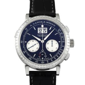 ランゲ＆ゾーネ A.LANGE ＆ SOHNE ダトグラフ アップダウン LS4052VE 405.835 ブラック/シルバー文字盤 中古 腕時計 メンズ