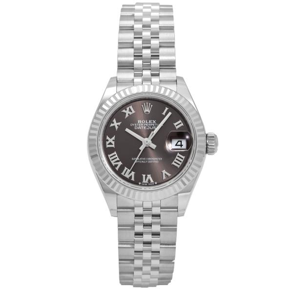 ロレックス ROLEX デイトジャスト 28 279174 ダークグレー/ローマ文字盤 新品 腕時計...