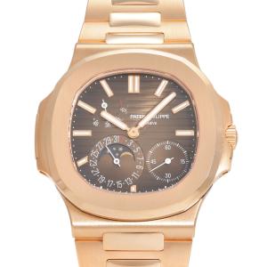 パテック・フィリップ PATEK PHILIPPE ノーチラス 5712/1R-001 ブラウン文字盤 中古 腕時計 メンズ