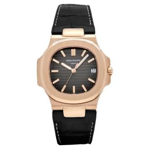 パテック・フィリップ PATEK PHILIPPE ノーチラス 5711R-001 ブラウン・ブラック文字盤 中古 腕時計 メンズ