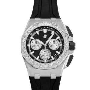 オーデマ・ピゲ AUDEMARS PIGUET ロイヤルオーク オフショア クロノグラフ 26424BC.ZZ.D002CA.01 ブラック/シルバー文字盤 中古 腕時計 メンズ