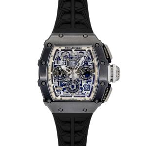 リシャール・ミル RICHARD MILLE 世界限定33本 RM11-03 TI-TZP シルバー/アラビア文字盤 中古 腕時計 メンズ