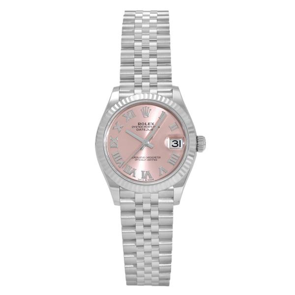 ロレックス ROLEX デイトジャスト 31 278274 ピンク/ローマ文字盤 新品 腕時計 男女...