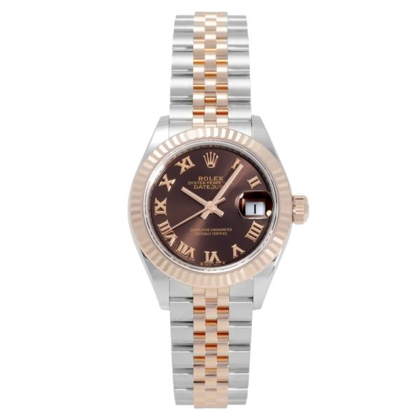 ロレックス ROLEX デイトジャスト 28 279171 チョコレート/ローマ文字盤 新品 腕時計...