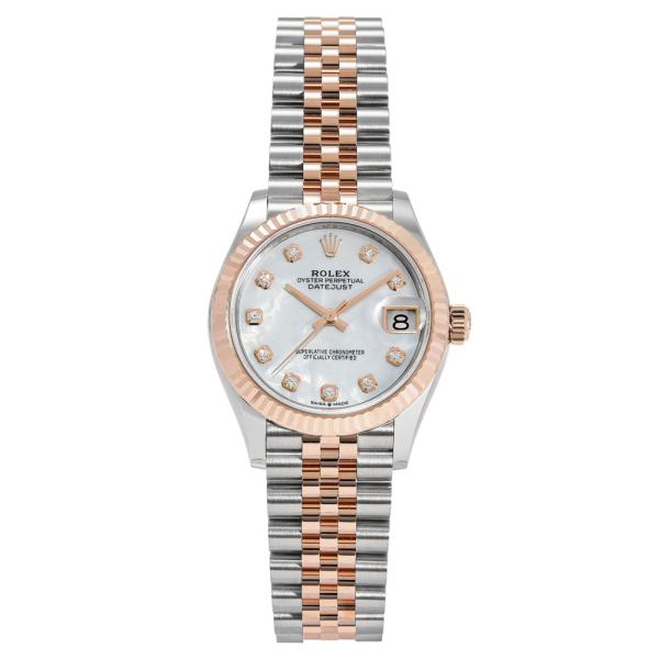 ロレックス ROLEX デイトジャスト 31 278271NG ホワイト/10PD文字盤 新品 腕時...