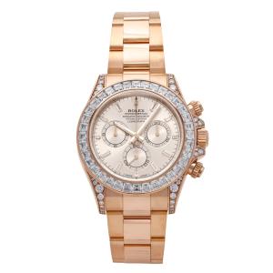ロレックス ROLEX コスモグラフ デイトナ 126595TBR サンダスト/8PB/3PD文字盤 中古 腕時計 メンズ