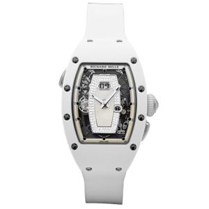 リシャール・ミル RICHARD MILLE RM037 WG-ATZ ホワイトシェル文字盤 中古 腕時計 メンズ