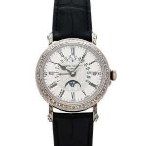 パテック・フィリップ PATEK PHILIPPE グランドコンプリケーション 5160G-001 シルバー文字盤 中古 腕時計 メンズ