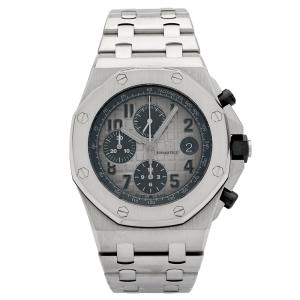 オーデマ・ピゲ AUDEMARS PIGUET ロイヤルオーク オフショア 世界限定50本 26470PT.OO.1000PT.01 スモークグレー文字盤 中古 腕時計 メンズ