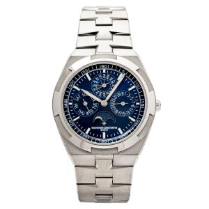 ヴァシュロン・コンスタンタン オーヴァーシーズ パーペチュアルカレンダー ウルトラシン 41.5MM 4300V/220G-B945 ブルー文字盤 中古 メンズ