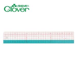 方眼定規 30cm 25-053 Clover クロバー 手芸 裁縫 ハンドメイド ものさし 定規 すそ上げ 裾上げ しるし付け｜糸とゴムのお店 ちゅうせん