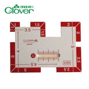 ソーイングゲージ 25-321 Clover クロバー 手芸 裁縫 ハンドメイド ものさし 定規 すそ上げ 裾上げ しるし付け｜糸とゴムのお店 ちゅうせん