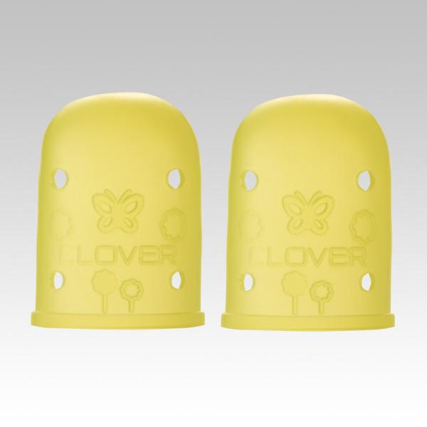 カラフルラバーシンブル ゆったりサイズ 18mm クロバー Clover 57-393 指ぬき 指貫